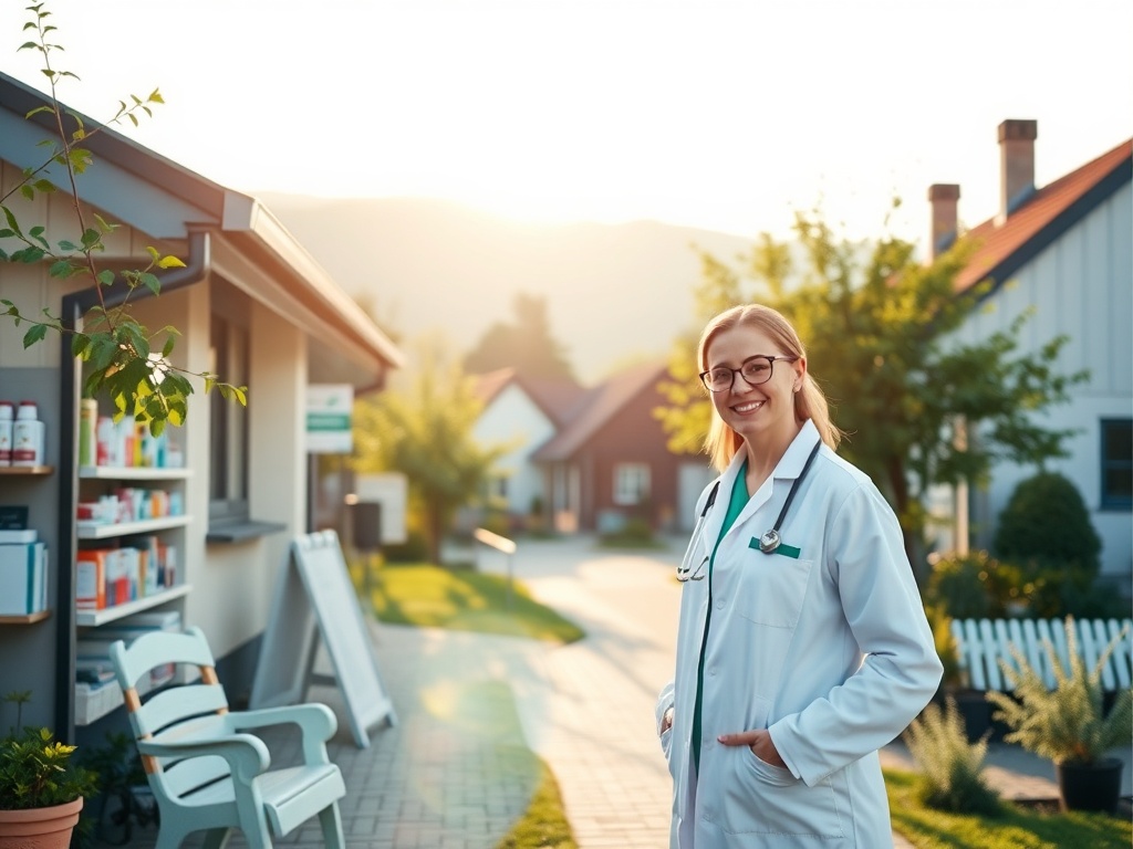 Mapa Polski z zaznaczonym Chojnowem i ikoną stetoskopu, symbolizująca kolejki do specjalistów w Chojnowie.